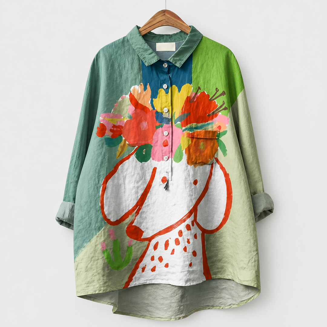 Aurélie | Elegant Summer Blouse